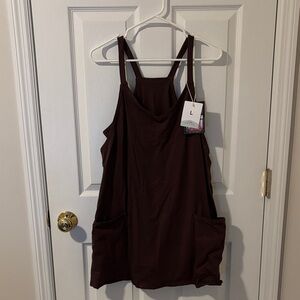 Brown Athletic Dress